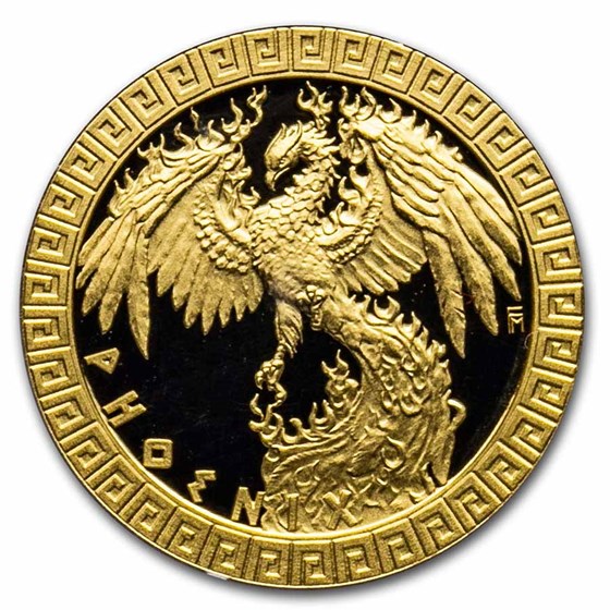 2020 Niue 1/10 oz Gold Proof Mythical Creatures: Phoenix 2020 Niue 1/10 oz Gold Proof Mythical Creatures: Phoenix